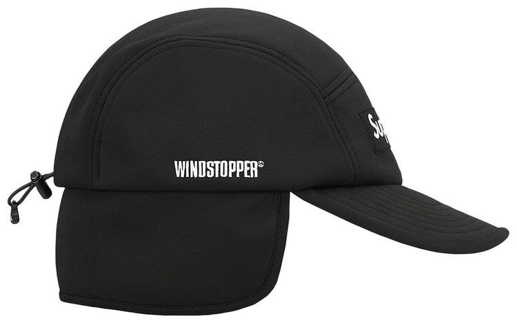 Supreme WINDSTOPPER Earflap Camp Cap Black