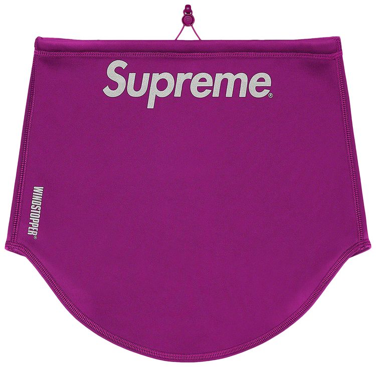 Supreme WINDSTOPPER Neck Gaiter Purple
