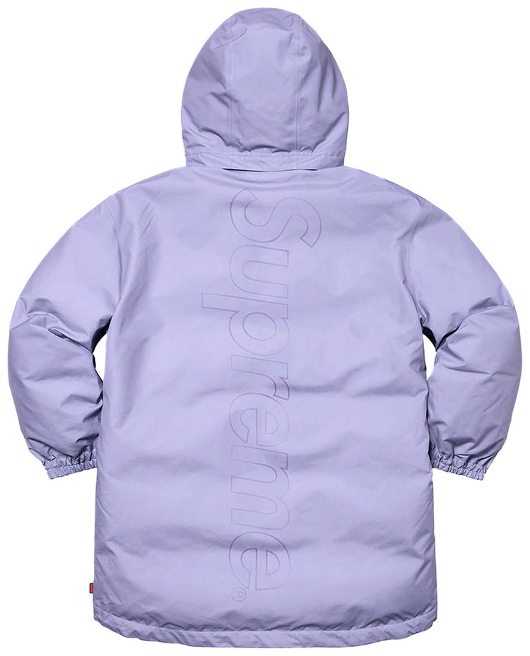 Supreme GORE TEX 700 Fill Down Parka Light Purple