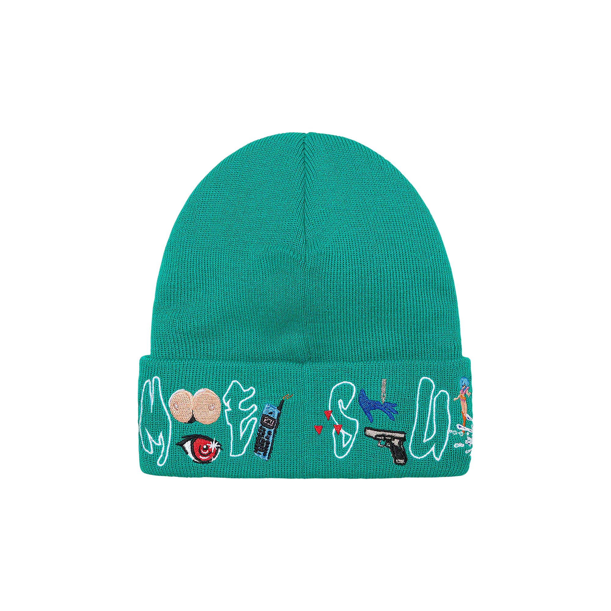 Supreme AOI Icons Beanie 'Dark Aqua'
