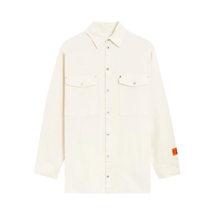 Heron Preston Workwear Pockets Shirt White
