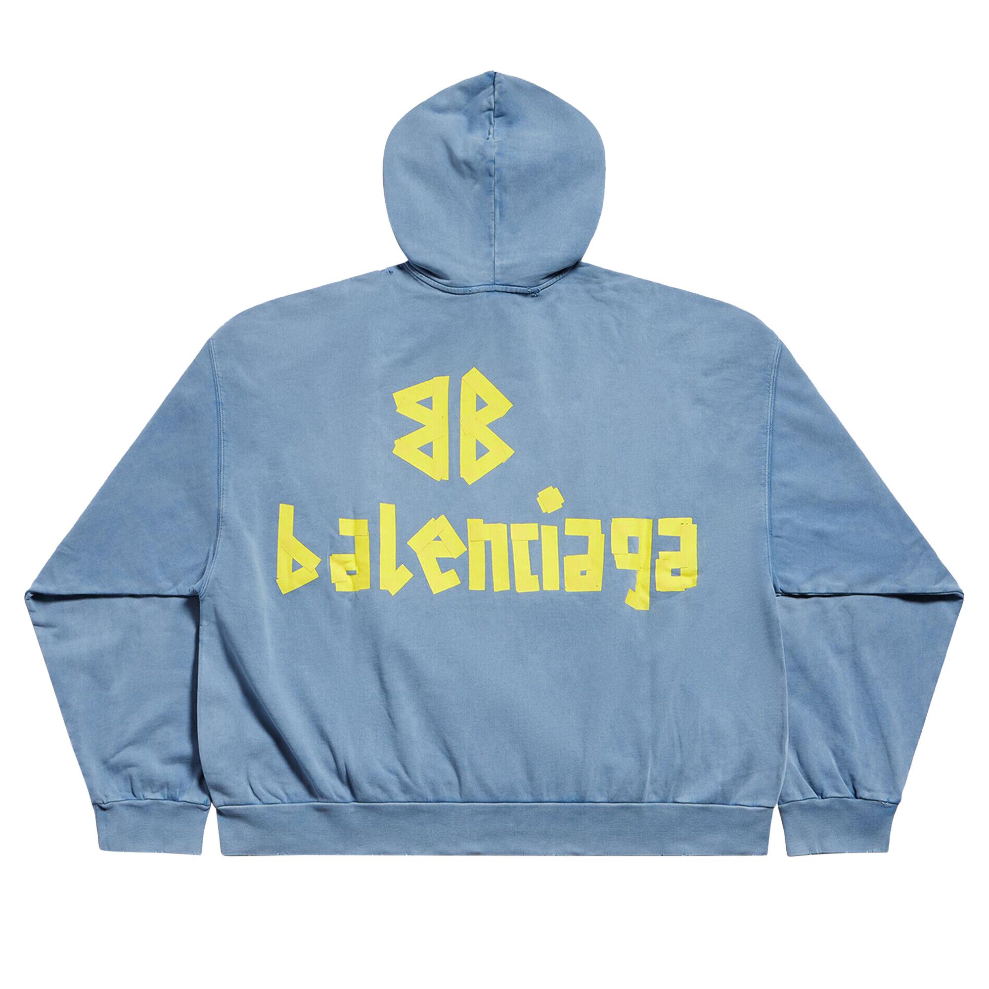 Balenciaga pocket hoodie discount