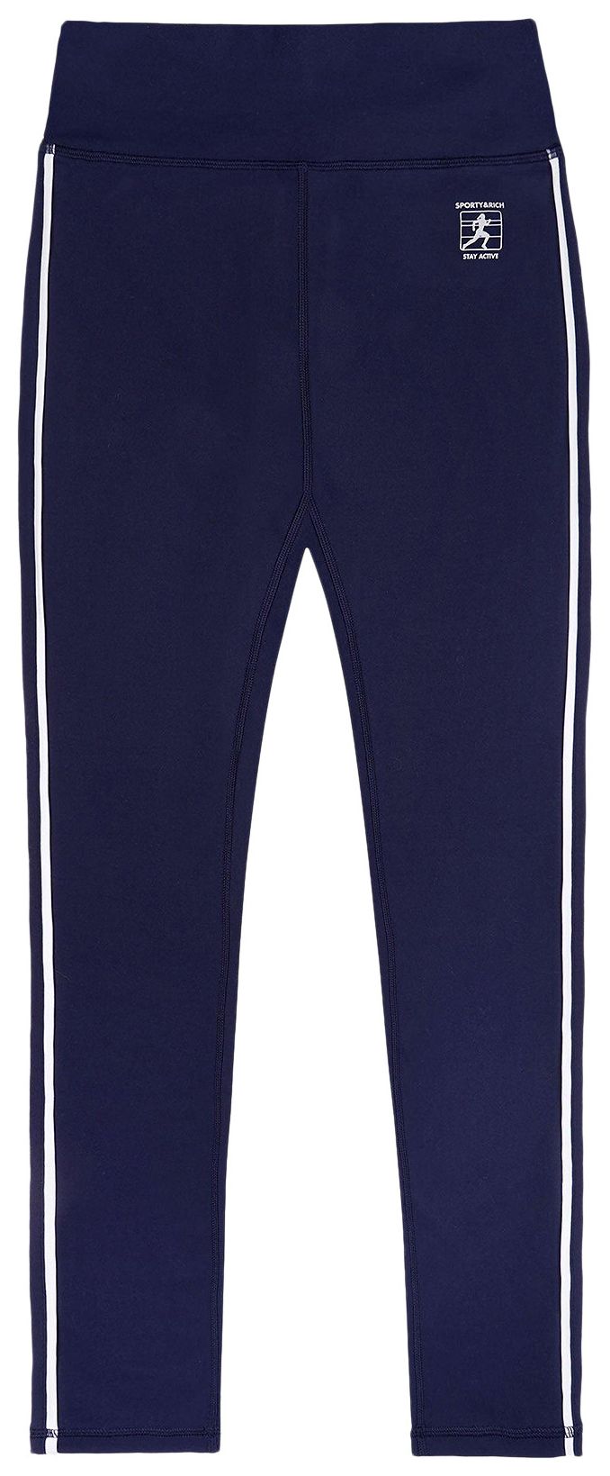 Sporty  Rich Runner Box Legging NavyWhite