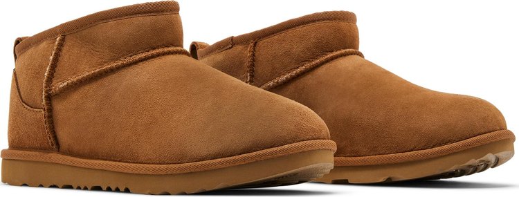 Classic Ultra Mini Boot Kids Chestnut