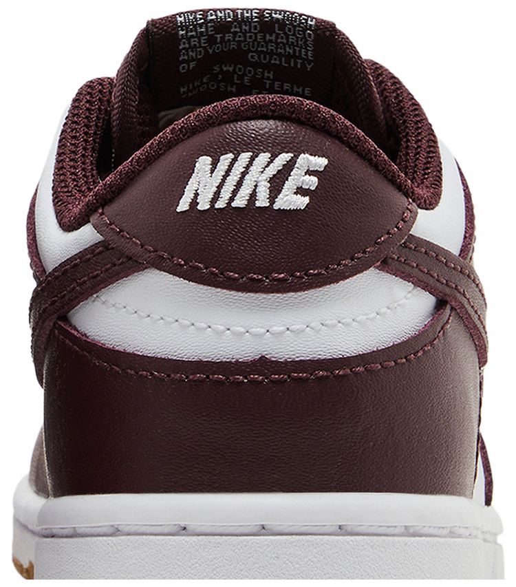 Nike Dunk Low TD Burgundy Crush Gum