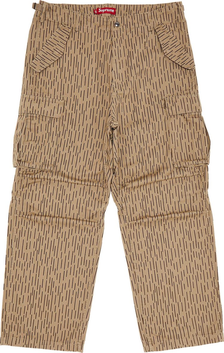 Supreme Cargo Pant Tan Raindrop