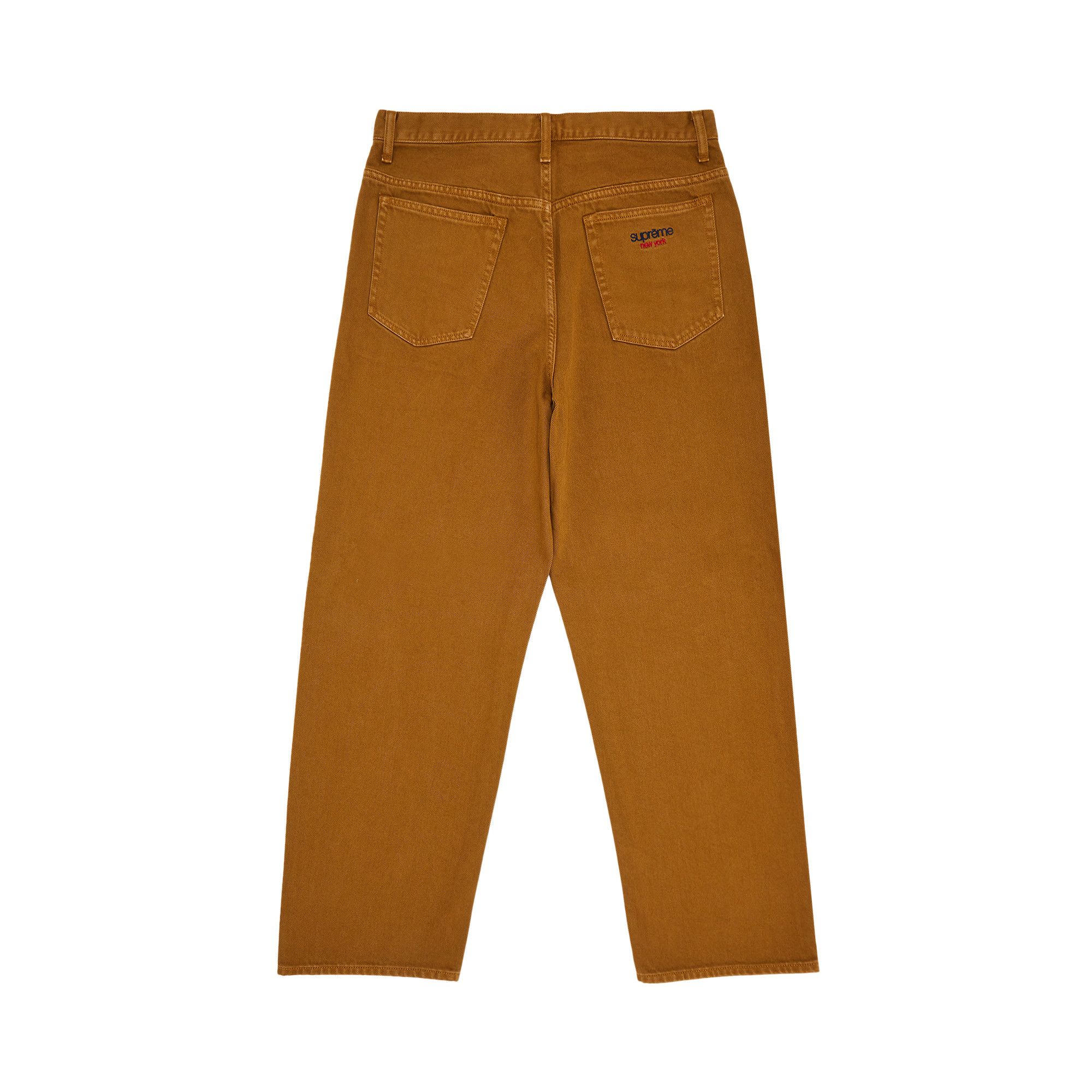 Size 30 Supreme Baggy Jean 'Light Brown'