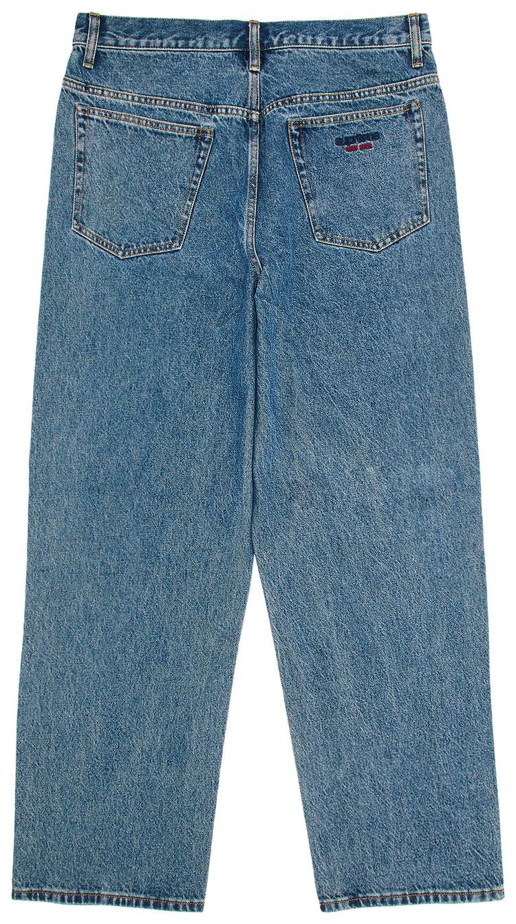 Supreme Baggy Jean Washed Indigo