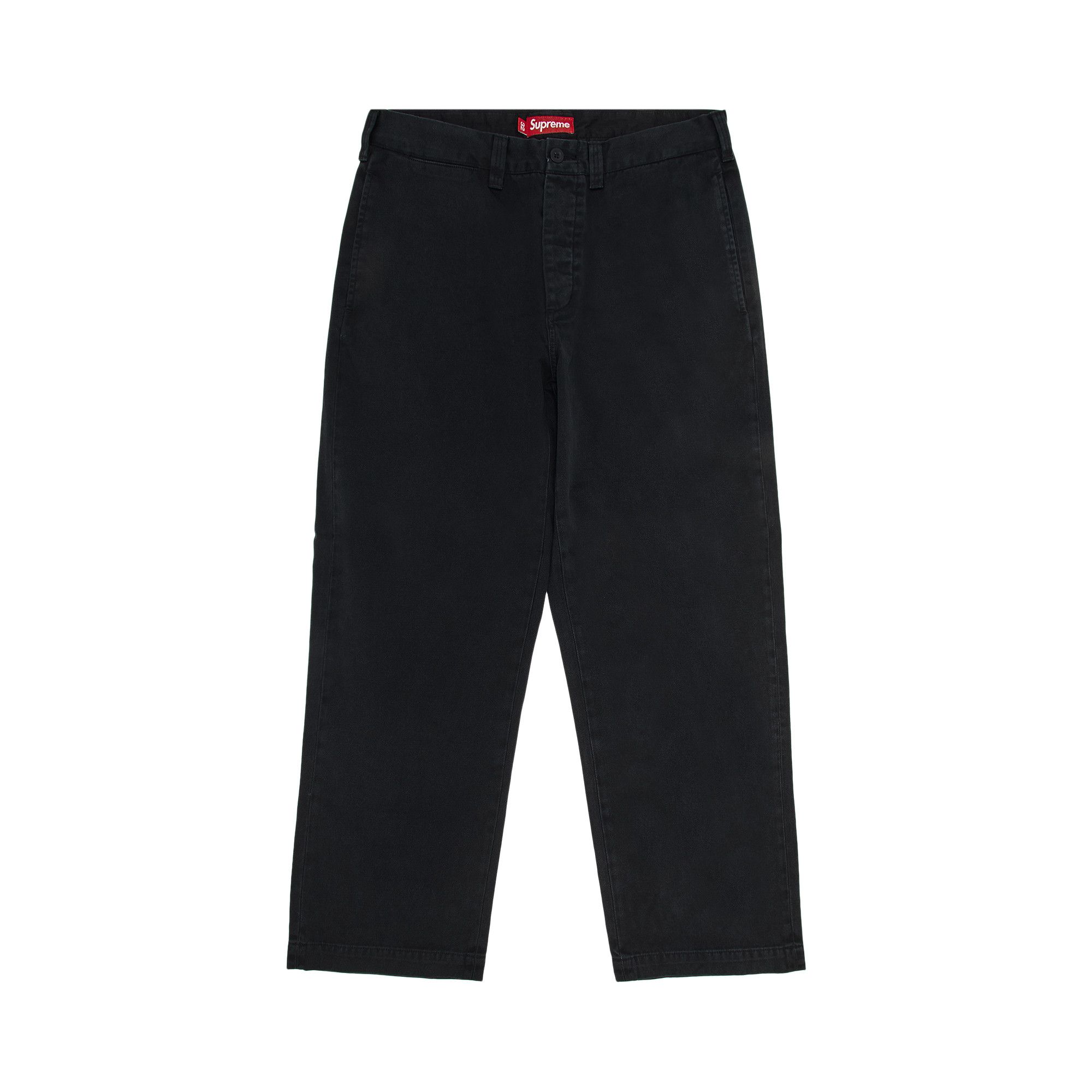 Size 32 Supreme Chino Pant 'Black'