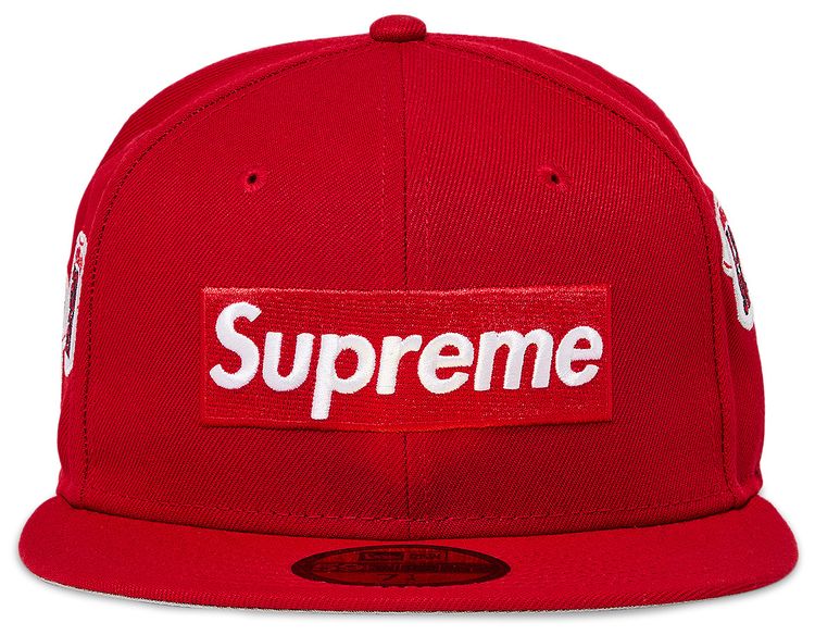 Supreme Jerseys Box Logo New Era Red