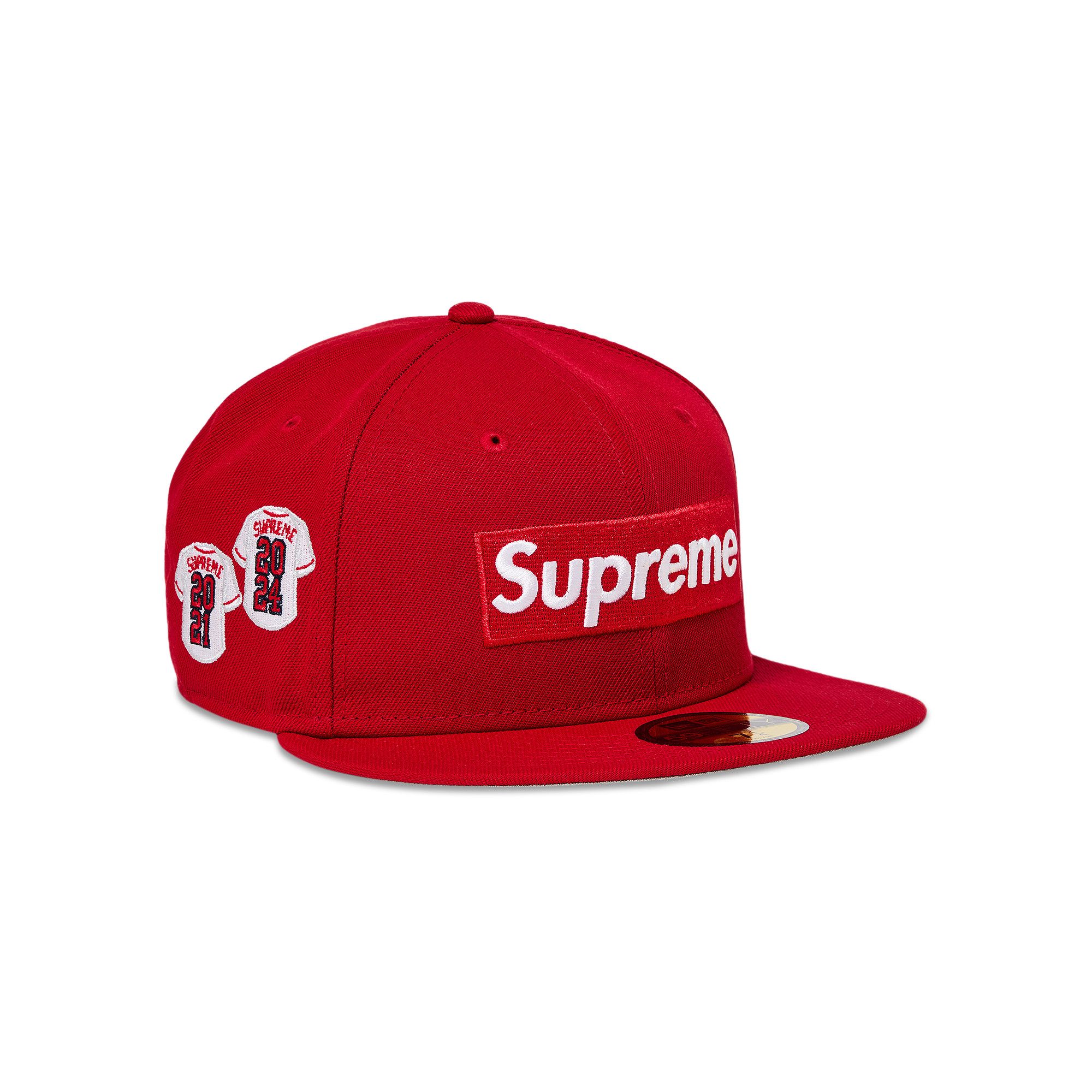 Buy Supreme Jerseys Box Logo New Era 'Red' - FW24H49 RED | GOAT