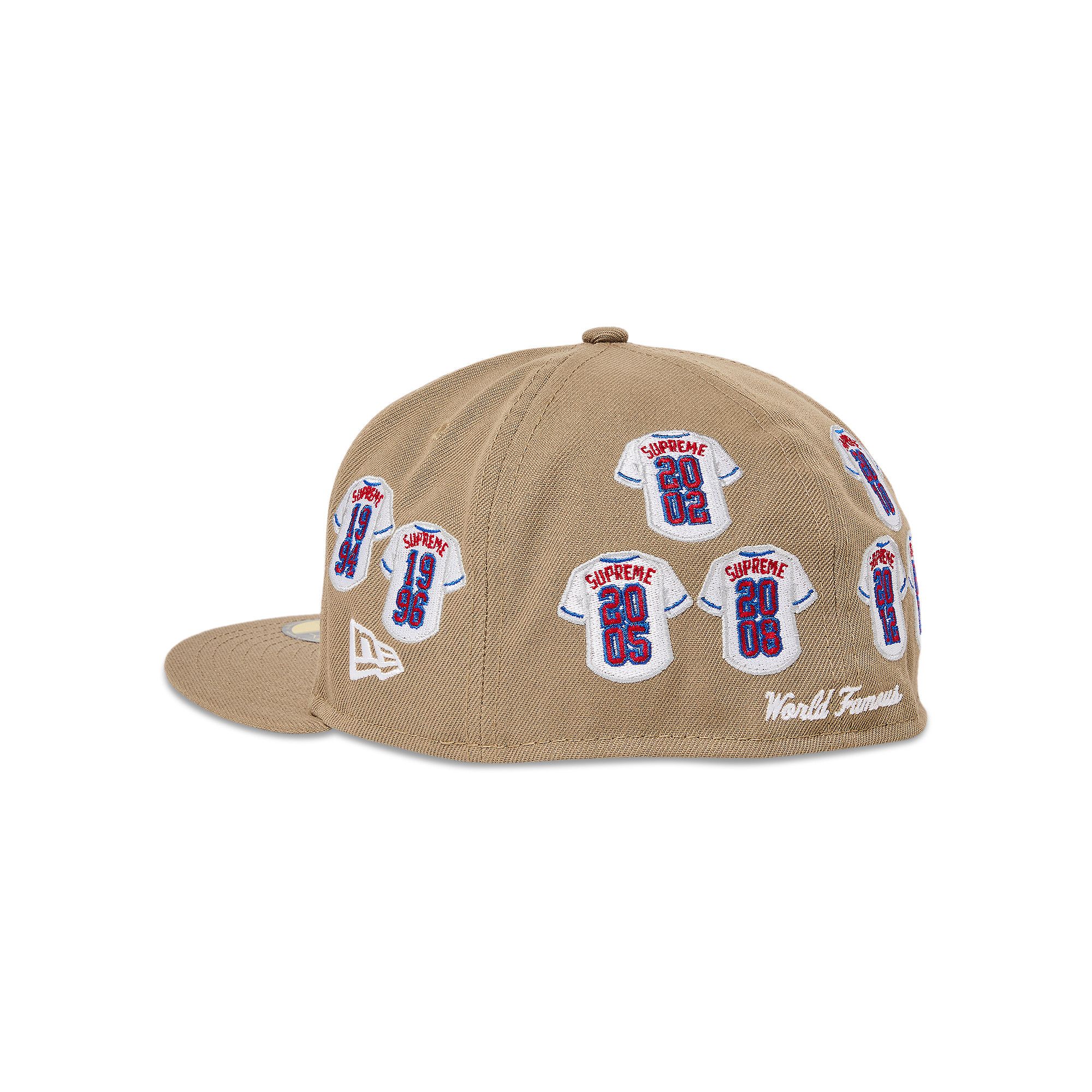 Size 7 1/2 Supreme Jerseys Box Logo New Era 'Khaki'