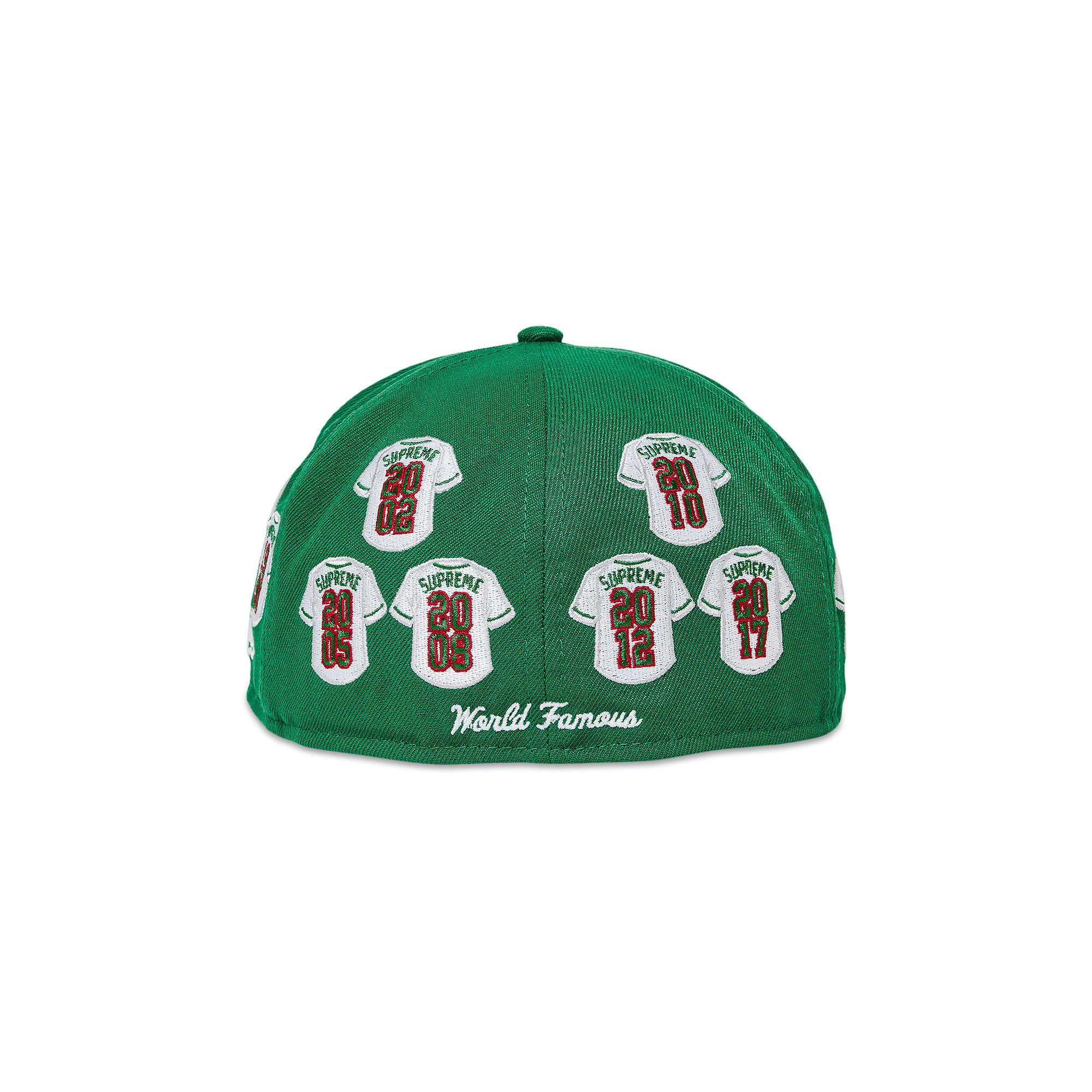 Buy Supreme Jerseys Box Logo New Era 'Green' - FW24H49 GREEN | GOAT