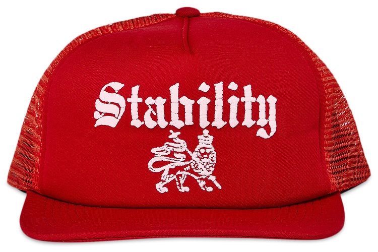Supreme Stability Mesh Back 5 Panel Red