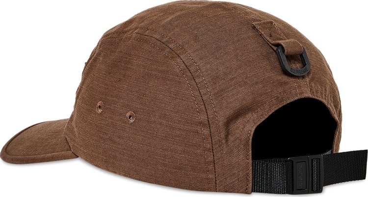 Supreme Arabic Label Camp Cap Brown