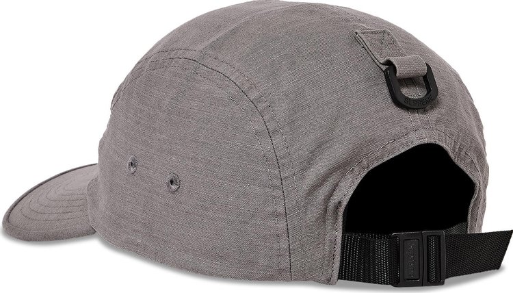 Supreme Arabic Label Camp Cap Charcoal