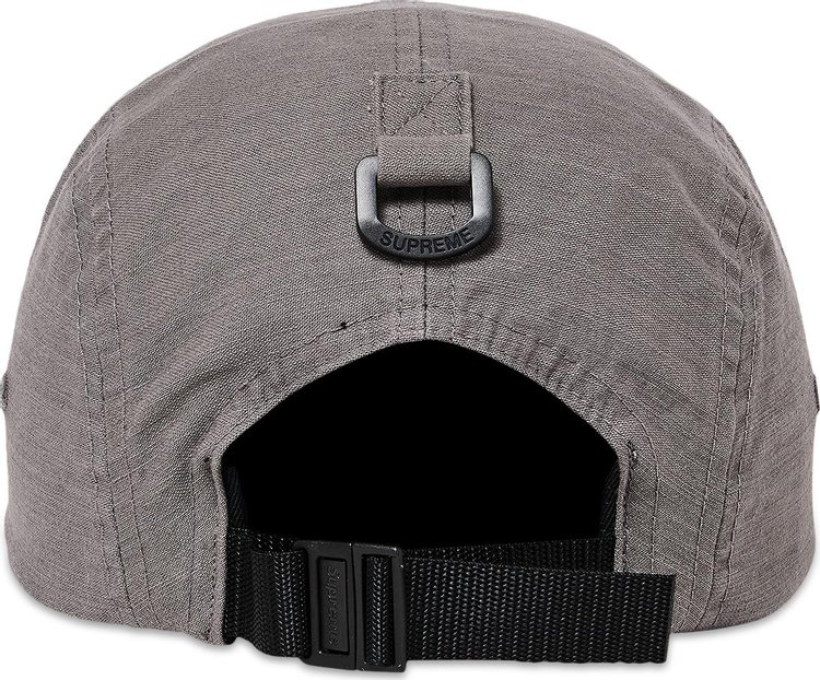 Supreme Arabic Label Camp Cap Charcoal