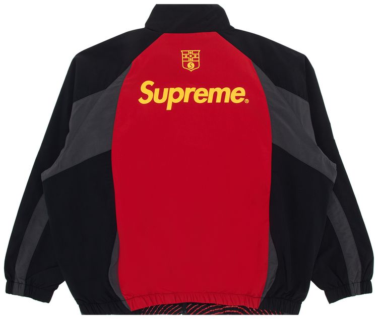 Supreme S Logo Track Jacket Black