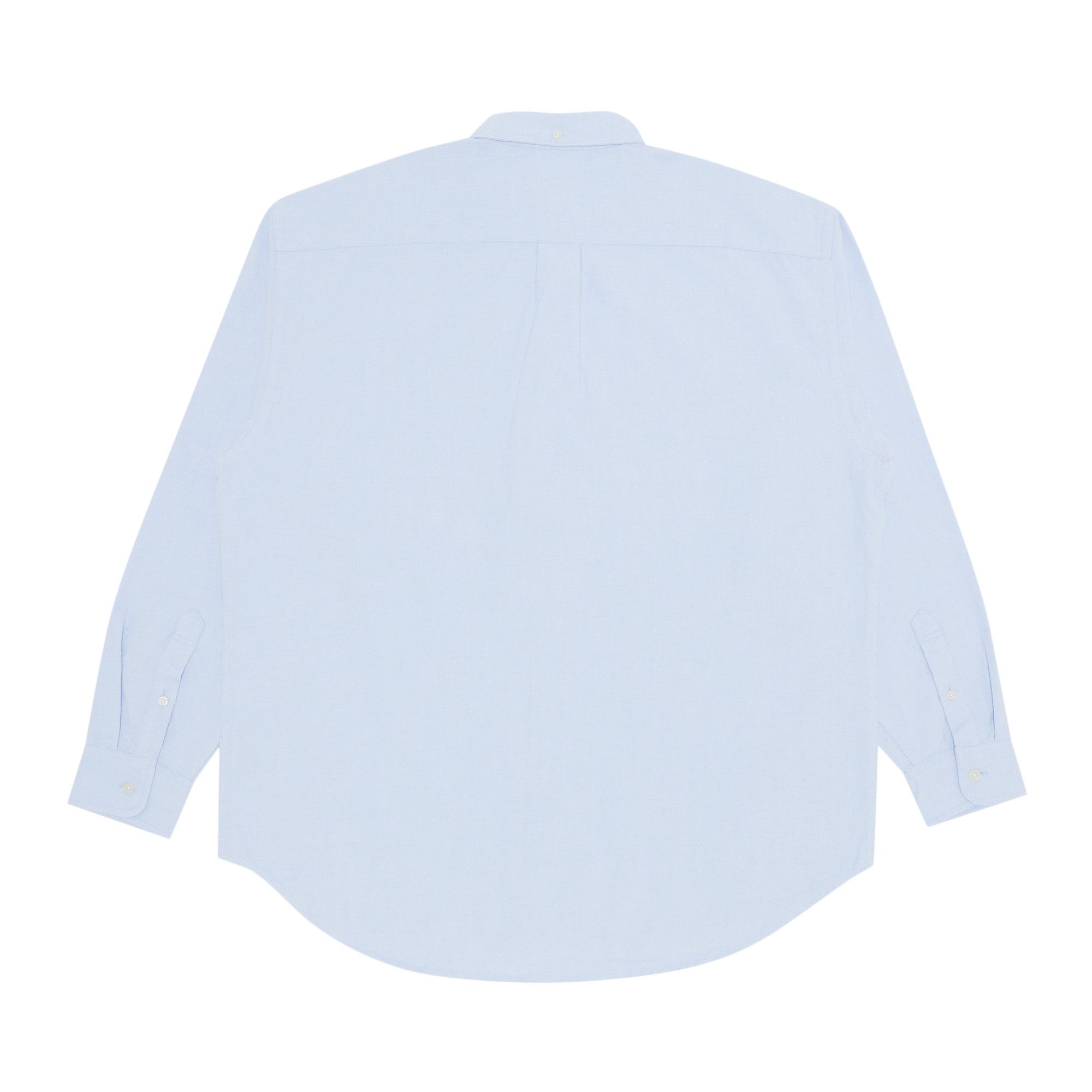 Buy Supreme Loose Fit Flannel Oxford Shirt 'Light Blue