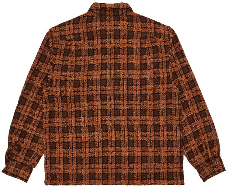 Buy Supreme Bouclé Zip Up Shirt  