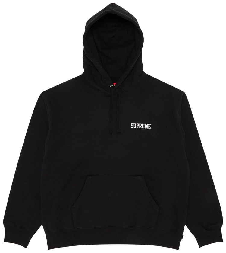 Supreme On God Hooded Sweatshirt Black