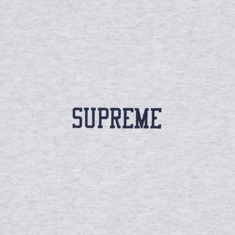 Supreme On God Hooded Sweatshirt Ash Grey