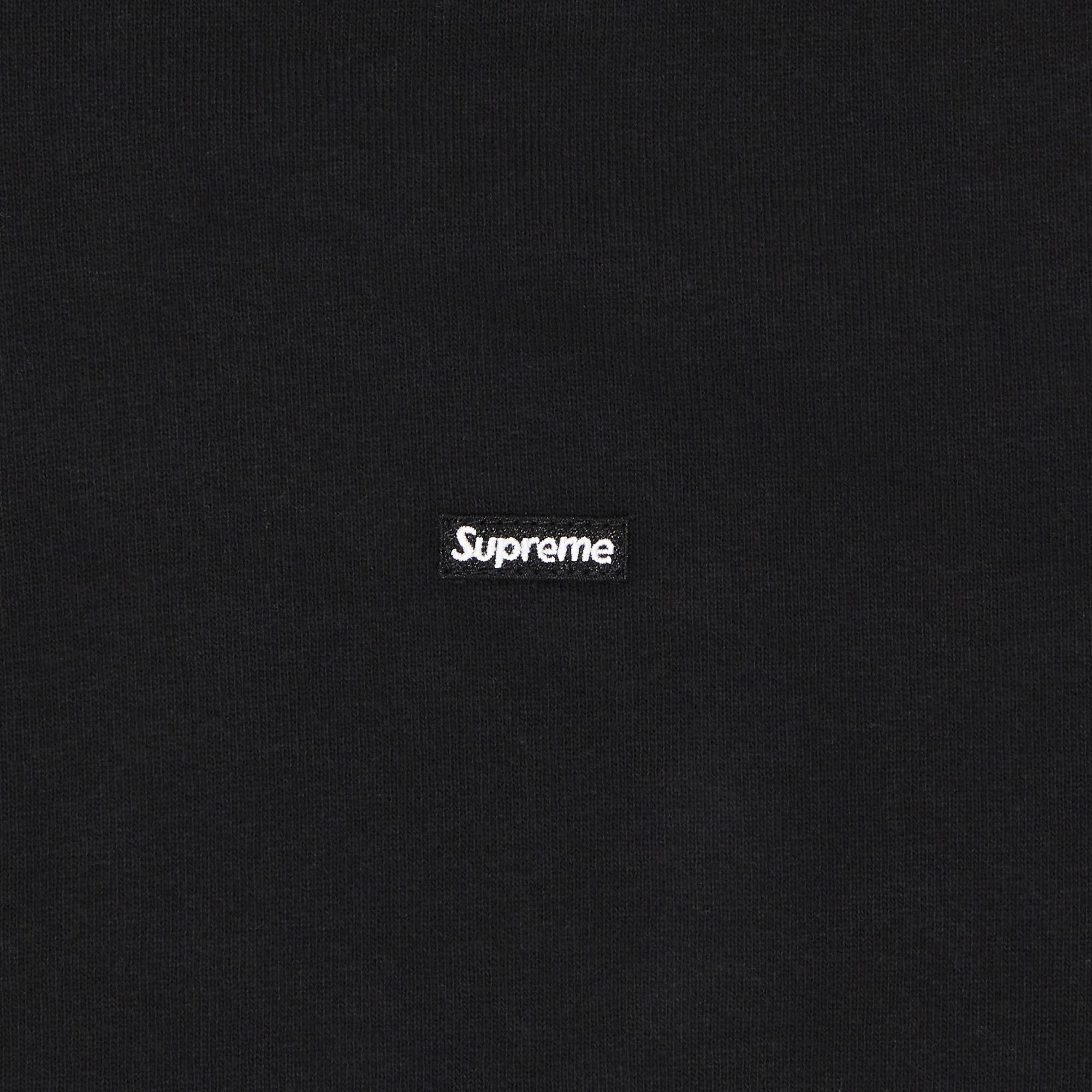 Buy Supreme Small Box Zip Up Hooded Sweatshirt 'Black