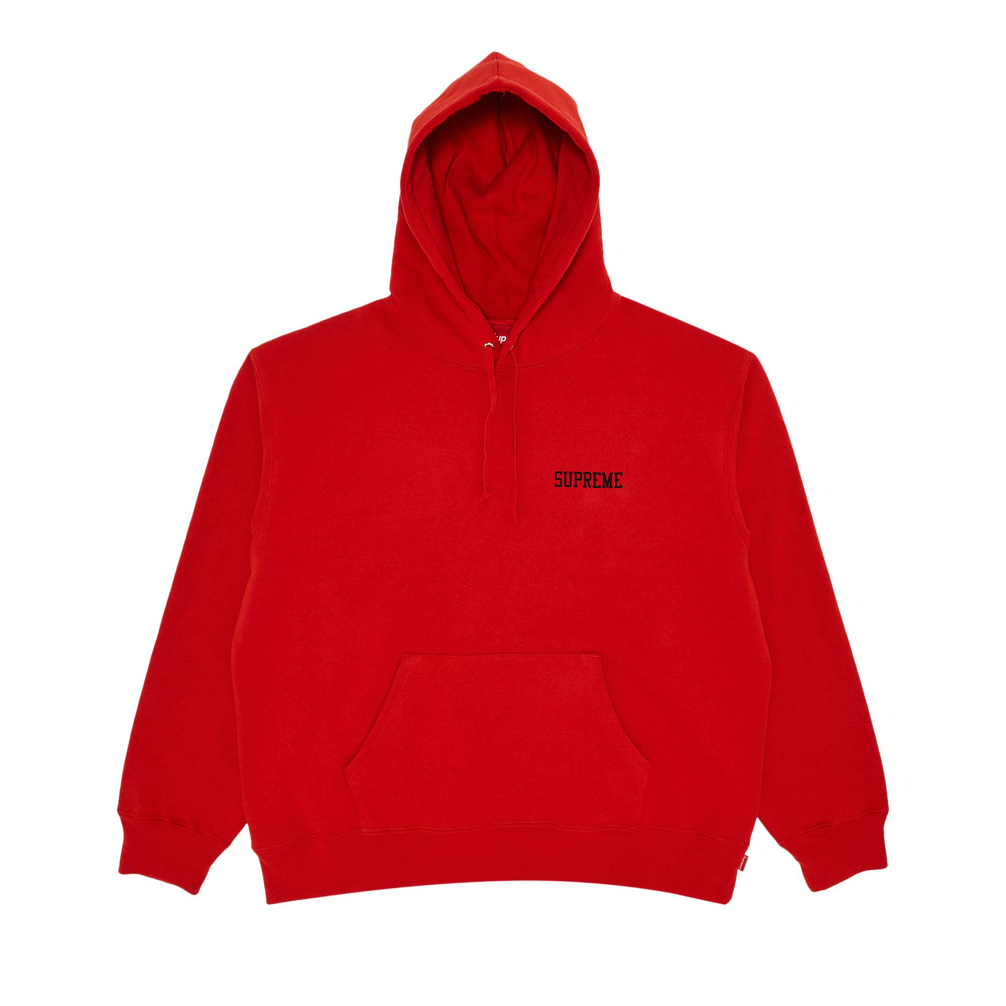 Size xl Supreme On God Hooded Sweatshirt 'Burnt Red'