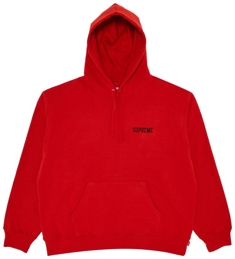 Supreme On God Hooded Sweatshirt Burnt Red