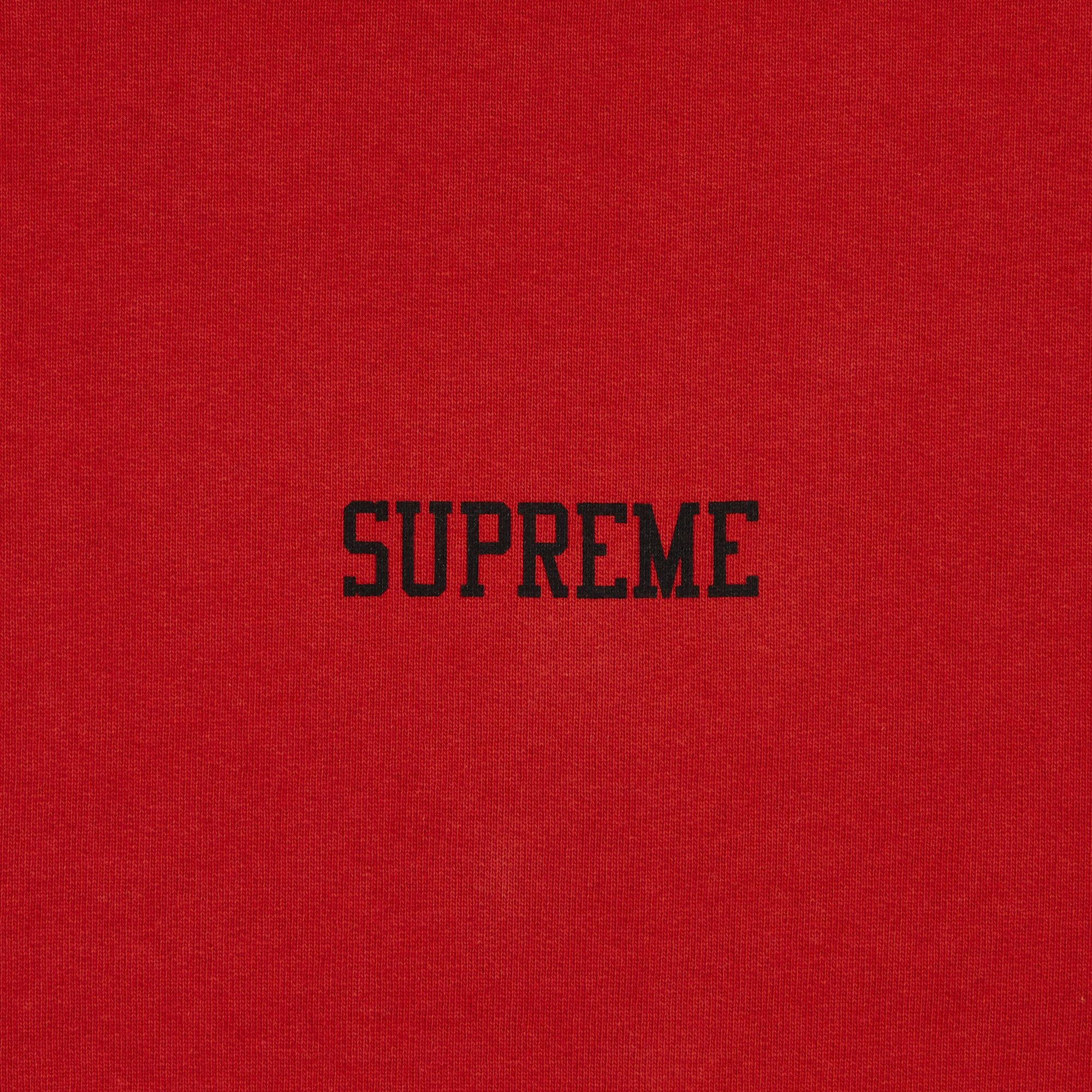 【Supreme】On God Hooded Sweatshirt★Burnt Red★24FW★ Supreme Hoodie 24FW On God Hooded Sweatshirt M Cotton RED
