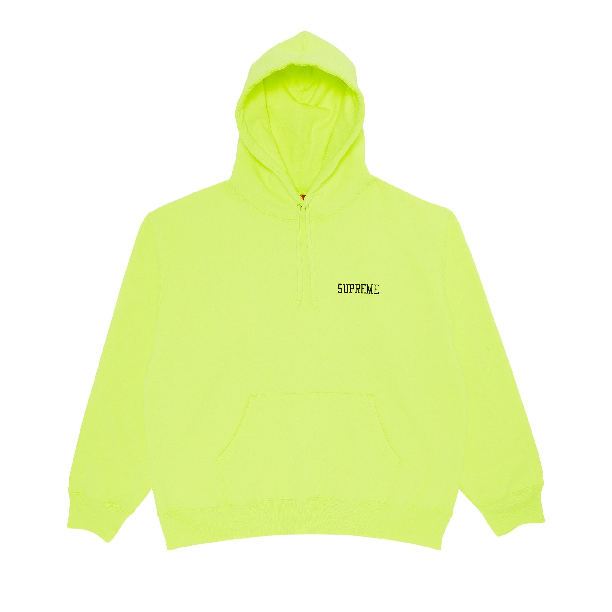 Size xxl Supreme On God Hooded Sweatshirt 'Bright Yellow'