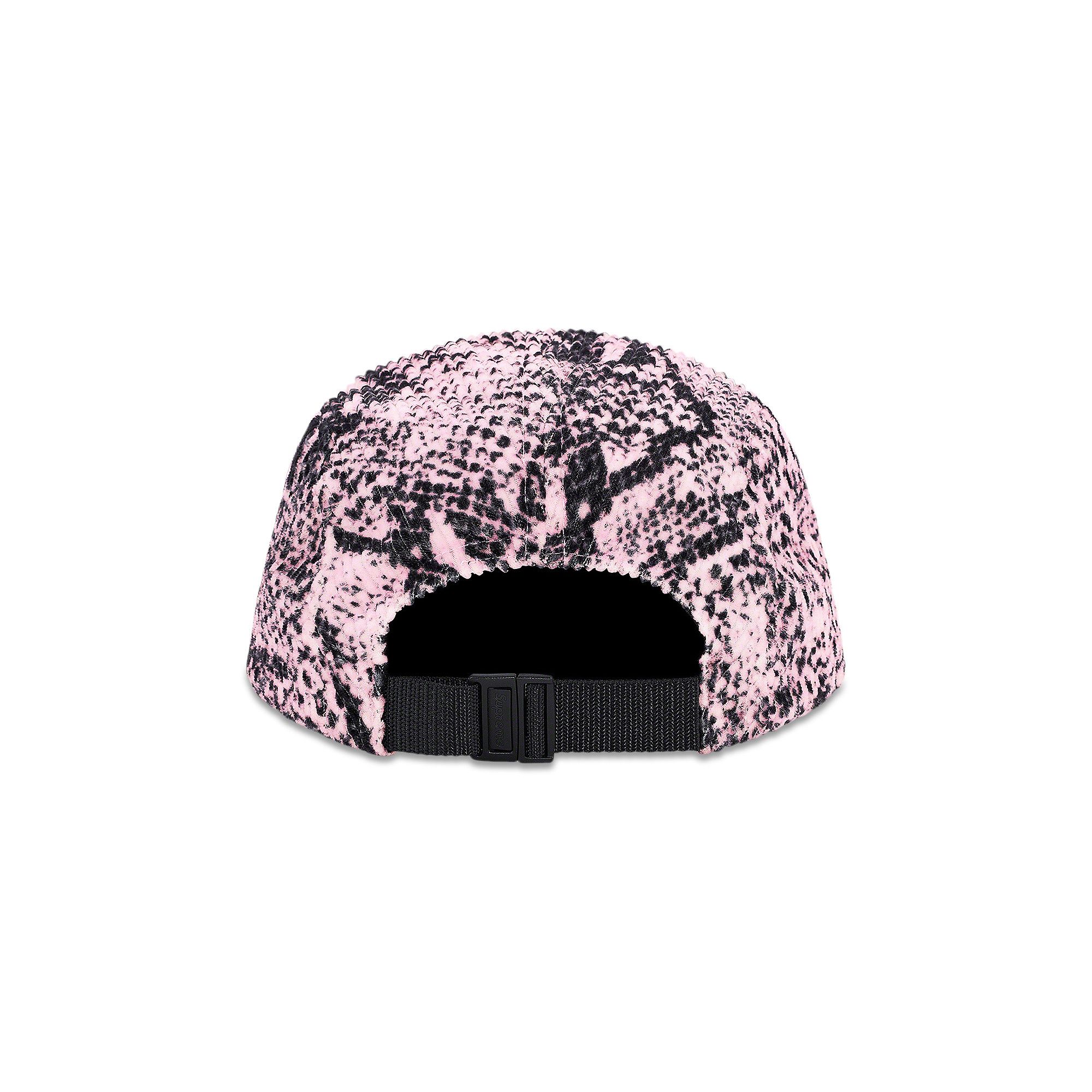 Buy Supreme Snakeskin Corduroy Camp Cap 'Pink' - FW20H61 PINK