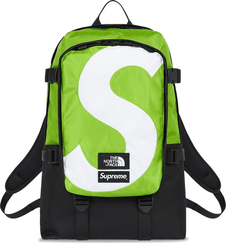 Supreme x The North Face S Logo Expedition Backpack Lime