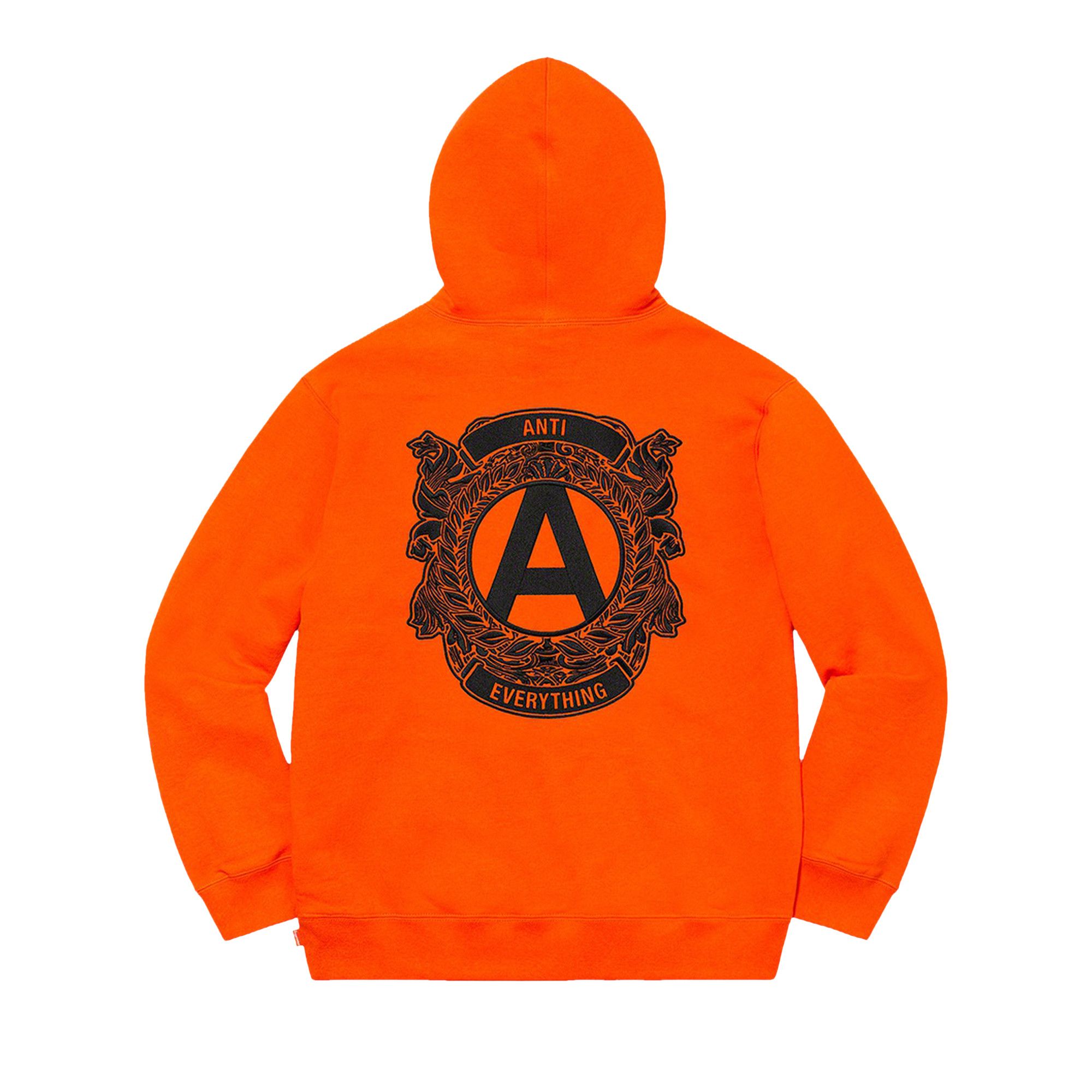 Buy Supreme Spray Hooded Sweatshirt 'Orange' - FW20SW80 ORANGE | GOAT