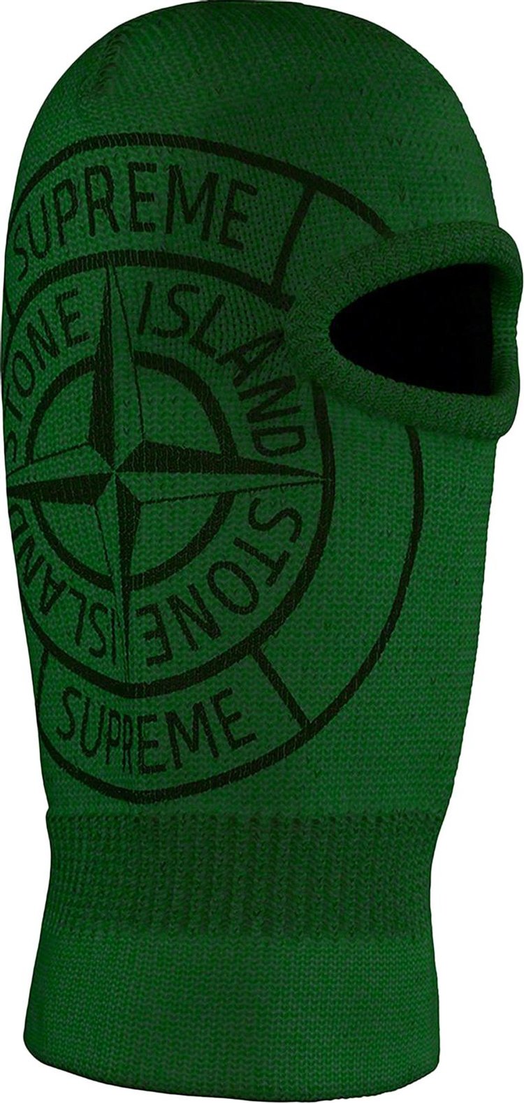 Supreme x Stone Island Glow Knit Balaclava Glow In The Dark