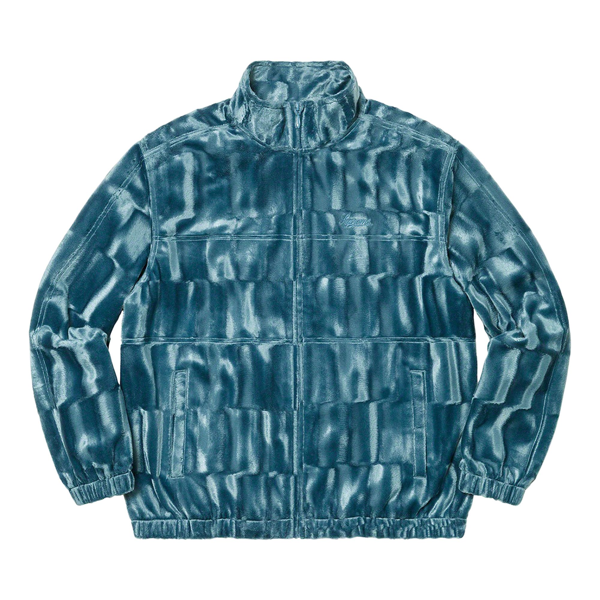 Buy Supreme Velour Track Jacket 'Slate' - FW21J87 SLATE | GOAT