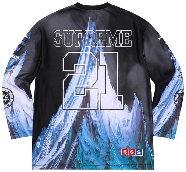 Supreme Mountain Hockey Jersey Black