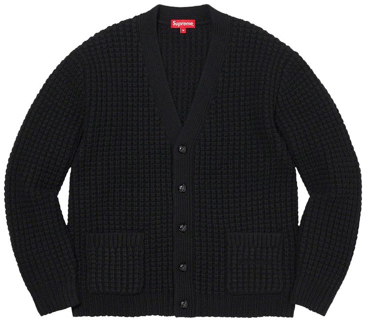 Buy Supreme Waffle Knit Cardigan 