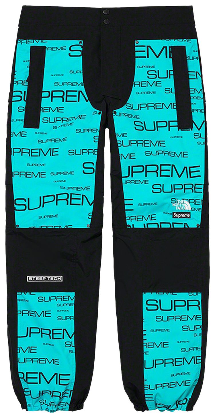 Supreme x The North Face Steep Tech Pant Teal