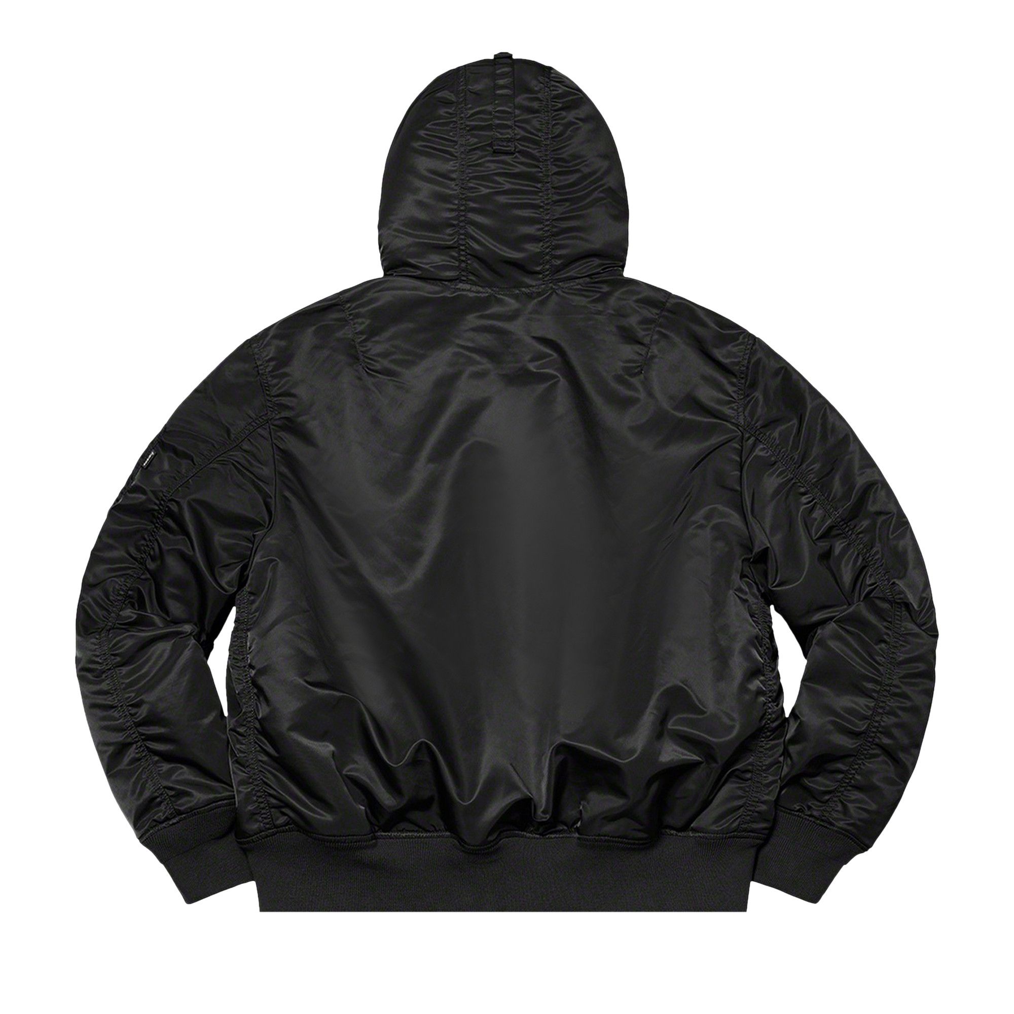 Supreme Hooded MA-1 ブラック Buy Supreme Hooded MA-1 'Black' - FW21J114 BLACK | GOAT