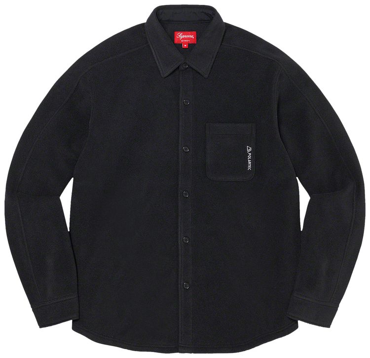Supreme Polartec Shirt Black