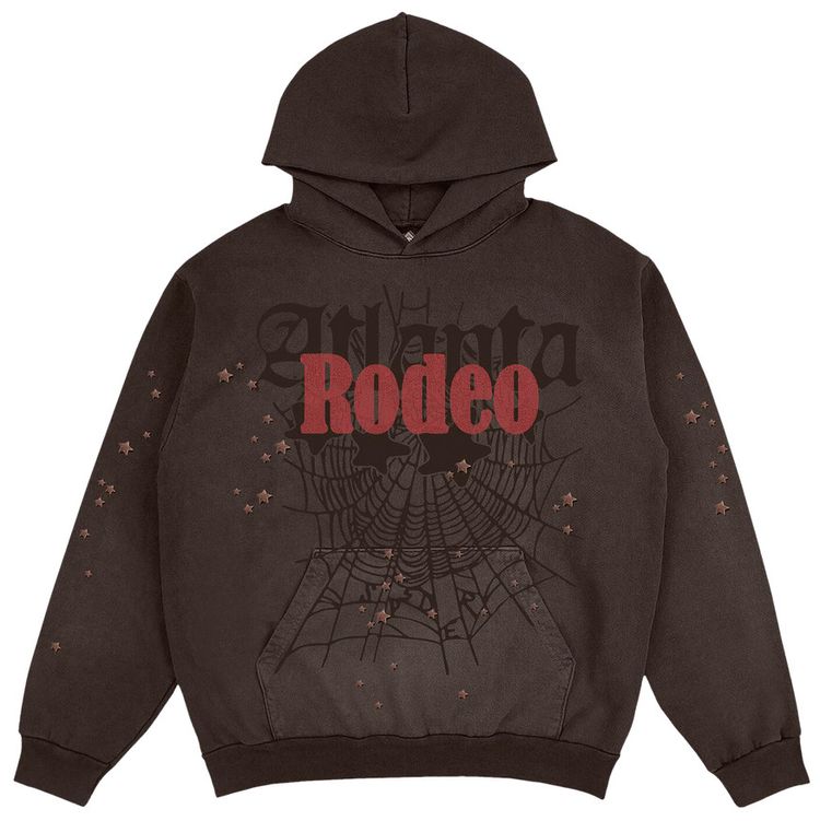 Cactus Jack by Travis Scott x Sp5der Days Before Rodeo Hoodie Brown