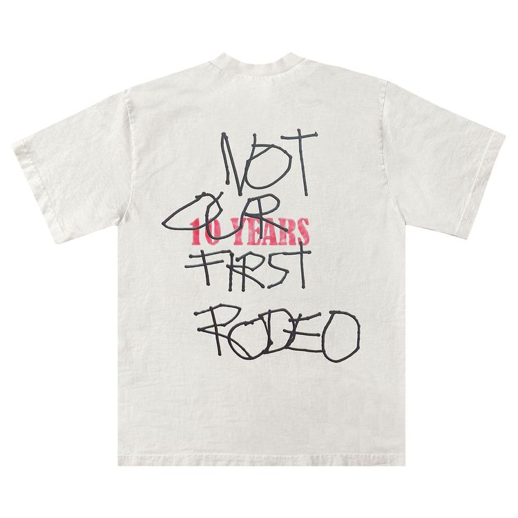 Cactus Jack by Travis Scott Rodeo Tee White