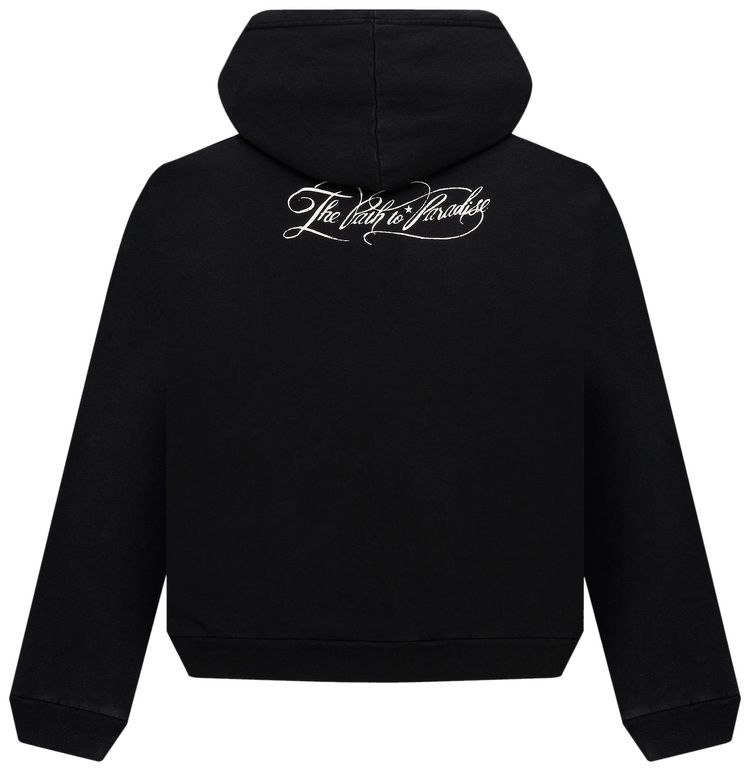 Hellstar Essentials Zip Up Hoodie Black