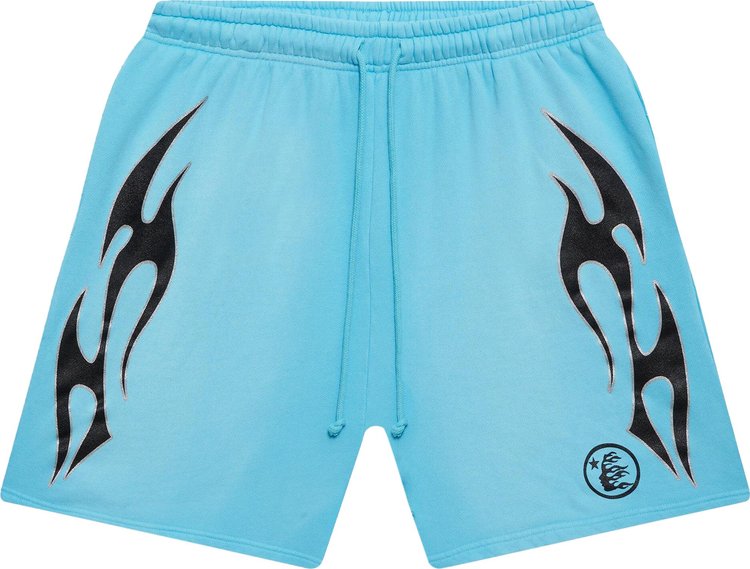 Hellstar Studios Shorts Blue