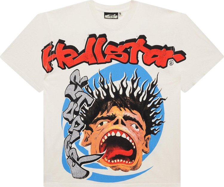 Hellstar Studios Screaming Kid T Shirt White