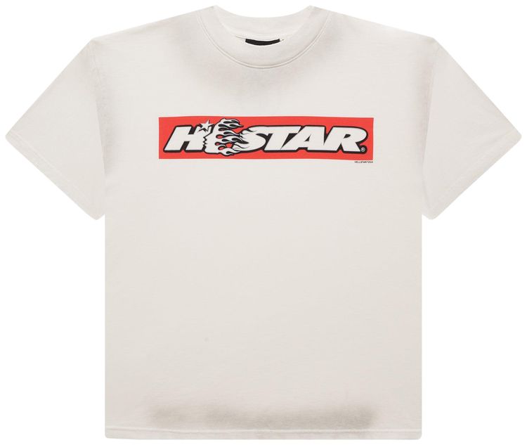 Hellstar Box Logo T Shirt Red