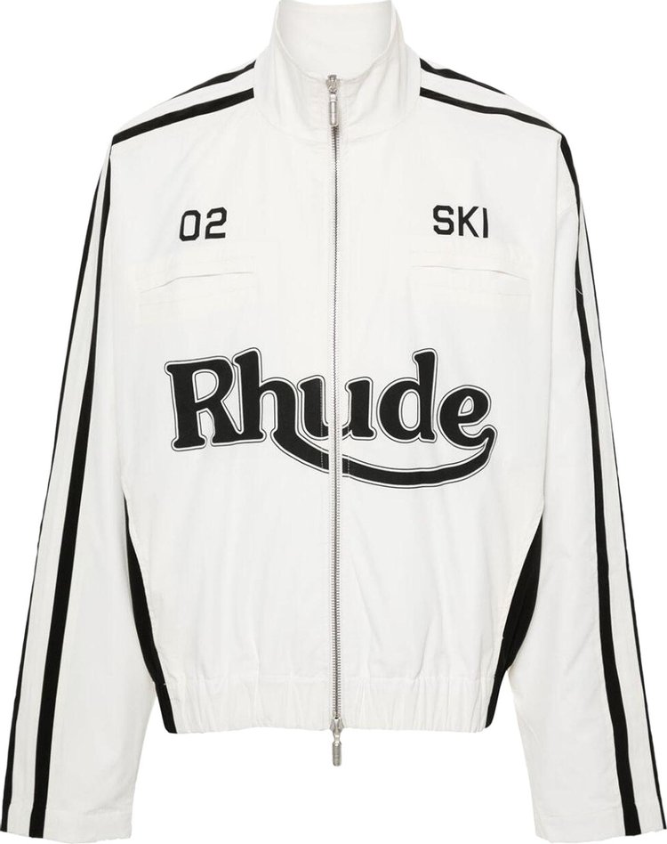 Rhude Ski Track Jacket WhiteBlack