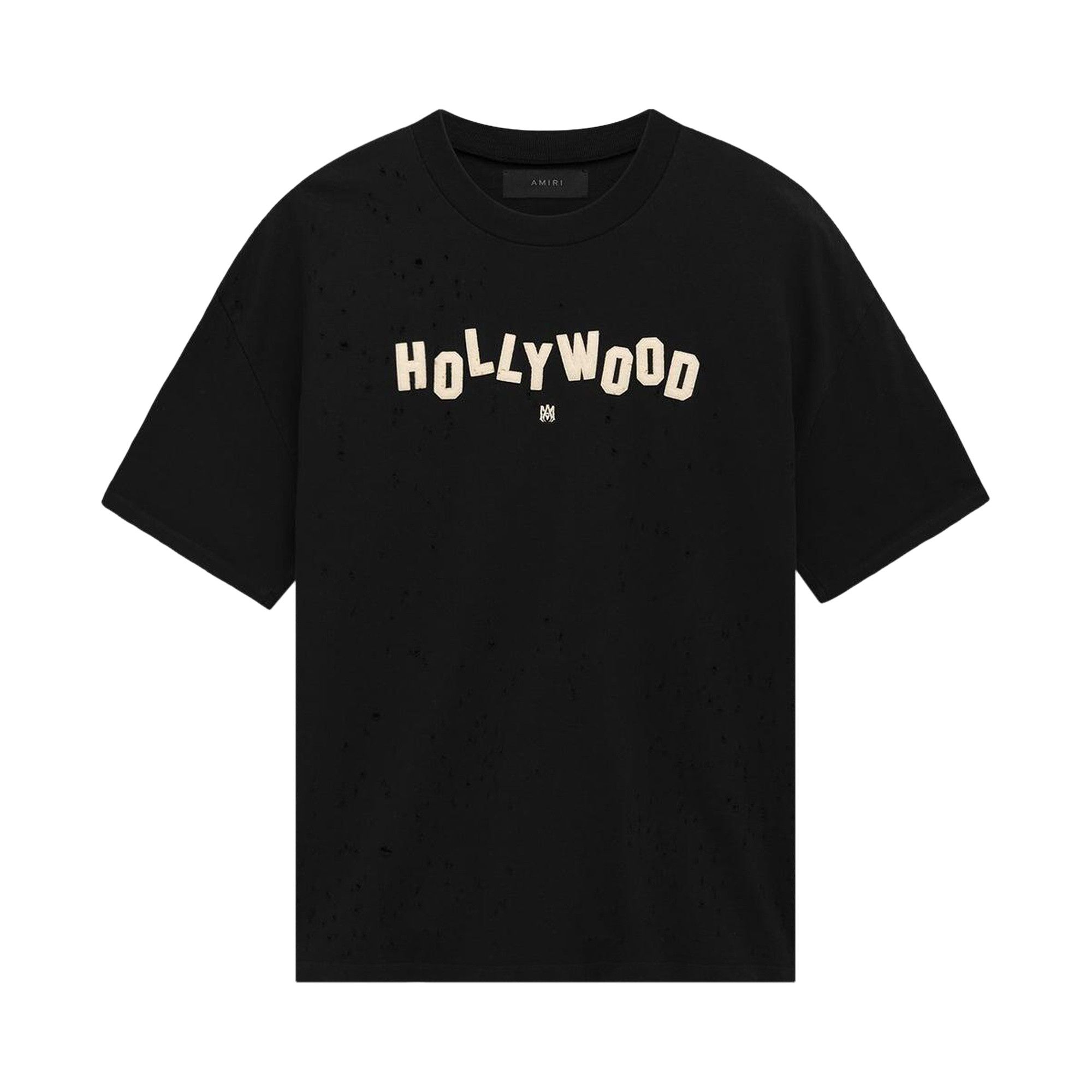 【Amiri】ハリウッド ショットガン Black Tシャツ Black 'MA' Shotgun T-Shirt by AMIRI on Sale