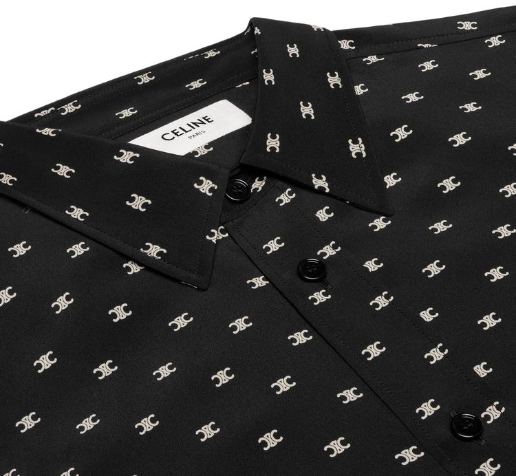 CELINE Loose Shirt BlackCream